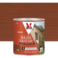 V33 Hochsaison 8 Jahre seidenmatte Mahagoni-Holzbeize 0,75 l V33 V33 Hochsaison 8 Jahre seidenmatte Mahagoni-Holzbeize 0,75 l V33 von V33