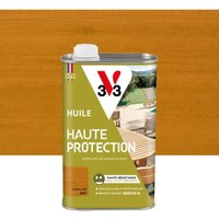 V33 Hochschutz-Holzöl für den Außenbereich, hellmatt, Eiche, 1 l V33 V33 Hochschutz-Holzöl für den Außenbereich, hellmatt, Eiche, 1 l V33 von V33