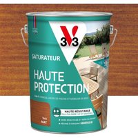 V33 Hochschutz Teak Matt Außenholzbeize 5L V33 V33 Hochschutz Teak Matt Außenholzbeize 5L V33 von V33