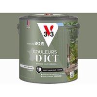V33 Holzfarbe für den Außenbereich, Farben von hier, Samtgrau Khaki, 2 l V33 V33 Holzfarbe für den Außenbereich, Farben von hier, Samtgrau Khaki, 2 l V33 von V33