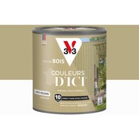 V33 Holzfarbe für den Außenbereich, Farben von hier, Samtkhakigelb, 0,5 l V33 V33 Holzfarbe für den Außenbereich, Farben von hier, Samtkhakigelb, 0,5 l V33 von V33