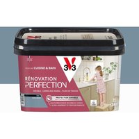 V33 Matte Denimblaue Möbelfarbe für Küchen- und Badrenovierung 2L V33 V33 Matte Denimblaue Möbelfarbe für Küchen- und Badrenovierung 2L V33 von V33