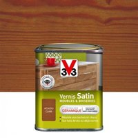 V33 Möbel- und Objektlack, Mahagoni hell seidenmatt, 0,25l V33 V33 Möbel- und Objektlack, Mahagoni hell seidenmatt, 0,25l V33 von V33