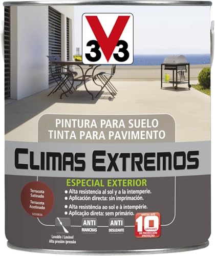 V33 PINTURA SUELOS CLIMAS EXTREMOS 2.5L TERRACOTA von V33