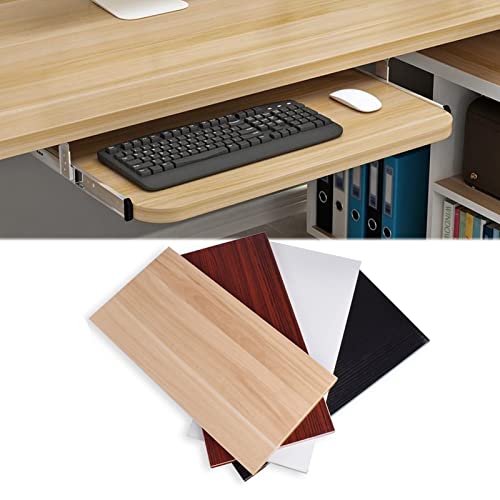 V3VOGUE Tastaturauszug Mit Tastaturablage 54/60/70cm, Verstellbar Tastaturschublade, Mit Auszugschienen, Ergonomische Schreibtisch-Extender Computer-Ellenbogenarmstütze, Müdigkeit Lindern V3VOGUE Tastaturauszug Mit Tastaturablage 54/60/70cm, Verstellbar Tastaturschublade, Mit Auszugschienen, Ergonomische Schreibtisch-Extender Computer-Ellenbogenarmstütze, Müdigkeit Lindern von V3VOGUE