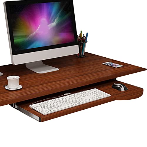V3VOGUE Tastaturschublade Ausziehbar Tastaturhalterung Schreibtisch Tastaturauszug - Zur Montage Unter Dem Tisch, Höhenverstellbar, Holz Tastaturablage Mit Auszugschienen 24 Kg Belastung V3VOGUE Tastaturschublade Ausziehbar Tastaturhalterung Schreibtisch Tastaturauszug - Zur Montage Unter Dem Tisch, Höhenverstellbar, Holz Tastaturablage Mit Auszugschienen 24 Kg Belastung von V3VOGUE