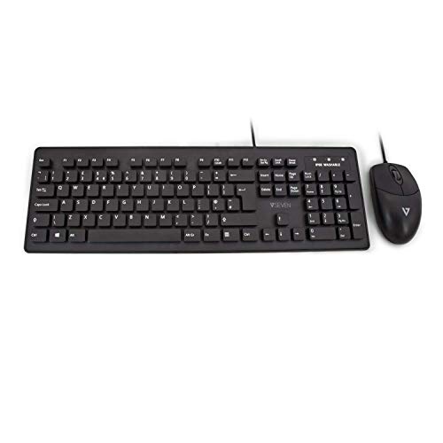 V7 WASHABLE KEYBOARD MOUSECOMBO DE von V7