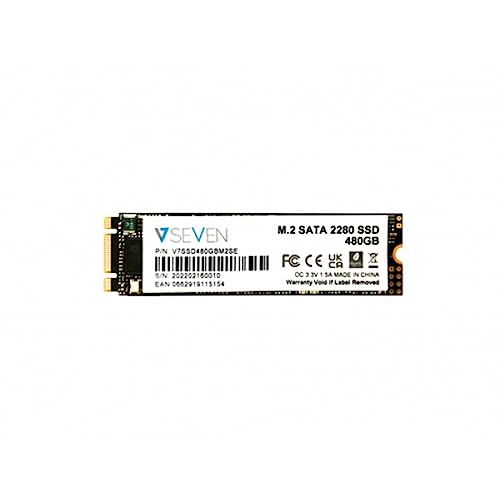 V7 V7SSD480GBM2SE 480GB SSD Festplatte von V7