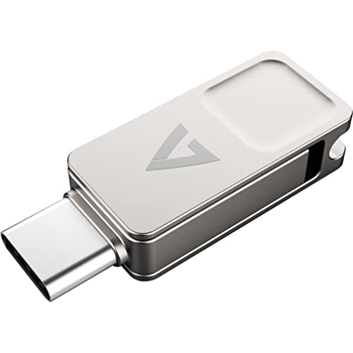 USB-Speicher V7 128GB Type-C+USB 3.2GEN1 Silver USB-Speicher V7 128GB Type-C+USB 3.2GEN1 Silver von V7