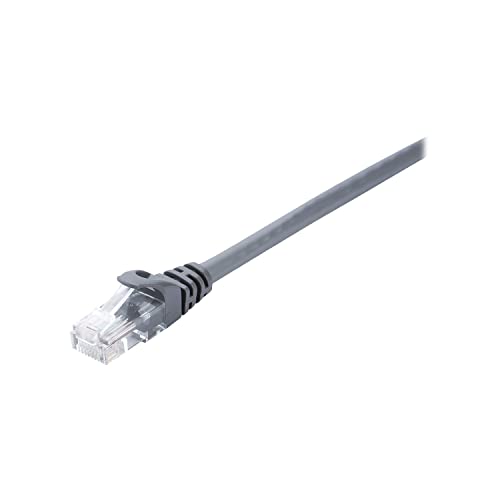 V7 V7CAT6UTP-01M-GRY-1N RJ45 - Cat6 Netzwerkkabel UTP, 1 m, Grau von V7