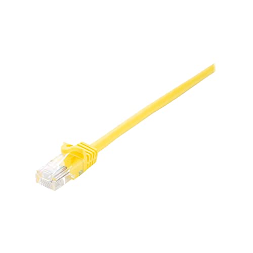 V7 V7CAT6UTP-50C-YLW-1N RJ45 - Cat6 Netzwerkkabel UTP, 50 cm, Gelb von V7