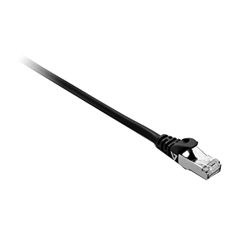 V7 V7CAT7FSTP-1M-BLK-1E CAT7 SFTP Roh-Patchkabel Schwarz von V7