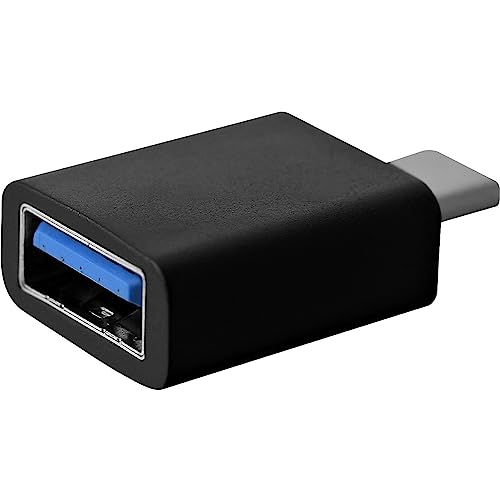 V7 V7U3C2A-BLK-1N Kabelschnittstellen-/Gender-Adapterter USB-C USB-A 3.0 Schwarz von V7