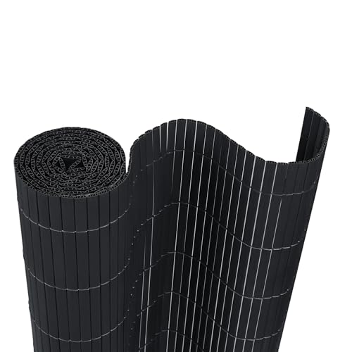 VA-Cerulean PVC Sichtschutzmatte Sichtschutzzaun 180x400CM, Anthrazit, Outdoor Sichtschutz mit verstärkten Lamellen, Zaunblende Windschutz UV-Beständig für Garten Balkon Fences Terrasse Zubehör VA-Cerulean PVC Sichtschutzmatte Sichtschutzzaun 180x400CM, Anthrazit, Outdoor Sichtschutz mit verstärkten Lamellen, Zaunblende Windschutz UV-Beständig für Garten Balkon Fences Terrasse Zubehör von VA-Cerulean