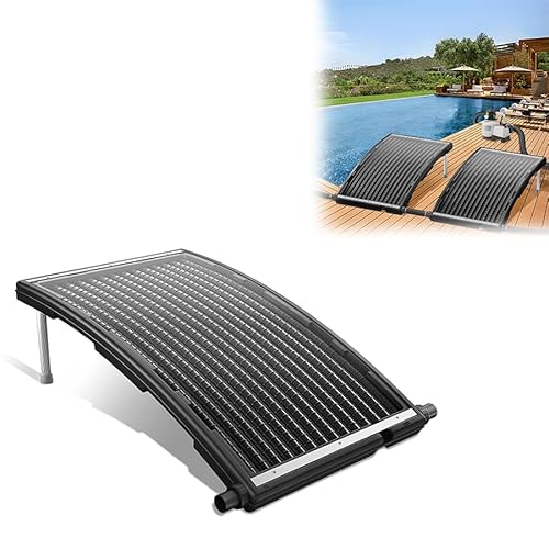 VA-Cerulean Poolheizung Sonnenkollektor Solar Heizung Pool Warmwasser Solarkollektor Heizungen Solaranlage Für Outdoor Garten Badewannen Pool Swimmingpool Dusche, 111x65x35cm (TYP B) von VA-Cerulean