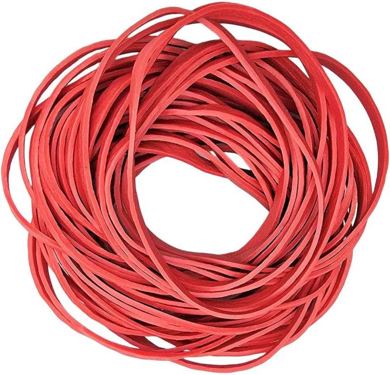 VABIONO Gummiband Gummibänder Gummiringe rot - breite, starke Ausführung 2 x 50g, KOSTENLOSER VERSAND VABIONO Gummiband Gummibänder Gummiringe rot - breite, starke Ausführung 2 x 50g, KOSTENLOSER VERSAND von VABIONO