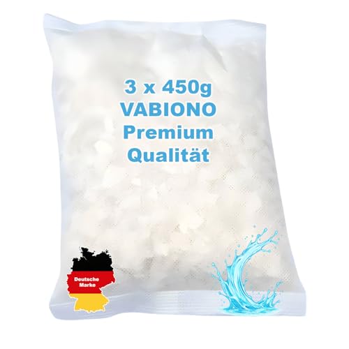 VABIONO Luftentfeuchter Granulat Nachfüller 450g im Vliesbeutel für Raumentfeuchter (3 x 450g) von VABIONO