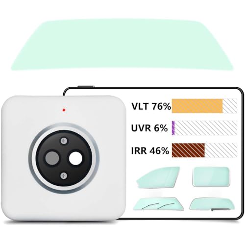 Misuratore di tinta, VLT, UVR e IRR. Visualizza i risultati dei test per 5 tipi di finestrini per auto. von VABIRA