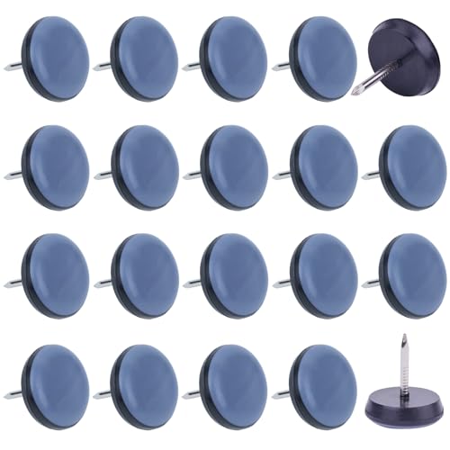 VABNEER 19mm Möbelgleiter mit Nagel, 42 Stücke PTFE Teflon Runde Möbelschieber für schwere Möbel, Glatte Böden und Teppiche VABNEER 19mm Möbelgleiter mit Nagel, 42 Stücke PTFE Teflon Runde Möbelschieber für schwere Möbel, Glatte Böden und Teppiche von VABNEER