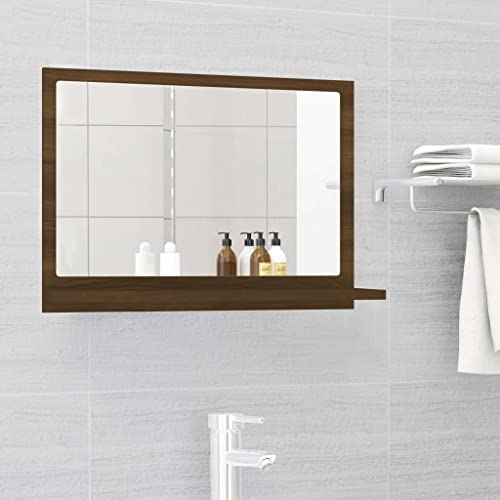 VACARX Badspiegel Braun Eiche 60x10,5x37cm Holzwerkstoff Artikelfarbe Eiche Braun VACARX Badspiegel Braun Eiche 60x10,5x37cm Holzwerkstoff Artikelfarbe Eiche Braun von VACARX