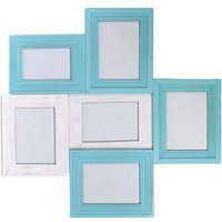 Mehrfacher Fotorahmen aus Holz 6p cm60x3h63,2 Mehrfacher Fotorahmen aus Holz 6p cm60x3h63,2 von VACCHETTI