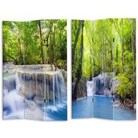 Paravent mit Wasserfalldruck 3 Türen cm120,6x2,5h180 Paravent mit Wasserfalldruck 3 Türen cm120,6x2,5h180 von VACCHETTI