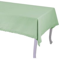 Rechteckige wassergrüne Tischdecke Amelie cm140x240 von VACCHETTI