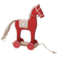 Rotes Holzpferd cm13x7h23 Rotes Holzpferd cm13x7h23 von VACCHETTI