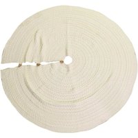 Vacchetti - Basisbezug aus cremefarbenem Baumstrickstoff cm ø112h0,5 Vacchetti - Basisbezug aus cremefarbenem Baumstrickstoff cm ø112h0,5 von VACCHETTI