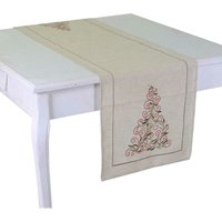 Vacchetti - Läuferstoff Stil 11 Beige cm40x140 Vacchetti - Läuferstoff Stil 11 Beige cm40x140 von VACCHETTI