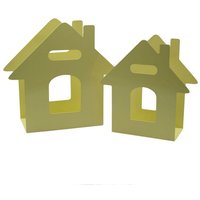 Vacchetti - Zeitschriftenständer aus Metall Haus 1-2 Creme cm29x12h29 Vacchetti - Zeitschriftenständer aus Metall Haus 1-2 Creme cm29x12h29 von VACCHETTI