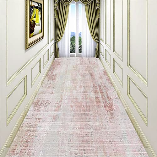 Teppich Läufer Flur Rutschfest Moderner rosafarbener Teppichläufer für lange Teppiche im Korridor, Gang, Eingang, Hotel, 1 m, 1,5 m, 2 m, 2,5 m, 3 m, 3,5 m, 4 m, 4,5 m, 5 m, 5,5 m, 6 m, schmale Teppic Teppich Läufer Flur Rutschfest Moderner rosafarbener Teppichläufer für lange Teppiche im Korridor, Gang, Eingang, Hotel, 1 m, 1,5 m, 2 m, 2,5 m, 3 m, 3,5 m, 4 m, 4,5 m, 5 m, 5,5 m, 6 m, schmale Teppic von VACSAX