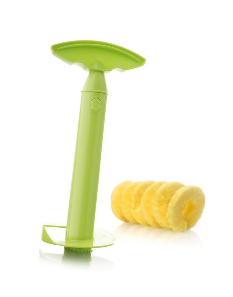VACUVIN Obstschneider, (Set, 5-tlg), Ananasschneider, Ananas-Schneider, Limited Edition in grün von VACUVIN
