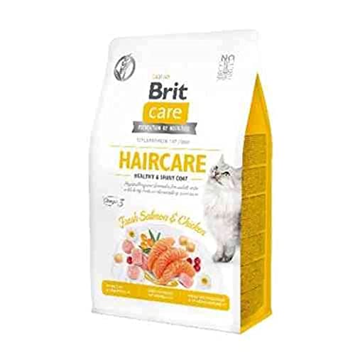 VAFO Praha s.r.o. Brit Care-Katzen-Haircare Nassfutter, 400 g, gesund und glänzend von Brit