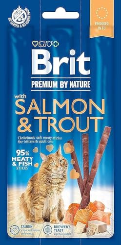 VAFO PRAHA s.r.o. Brit Premium Cat Kabanosy Lachs & Trout 3 x 5G / 35 von VAFO PRAHA s.r.o.