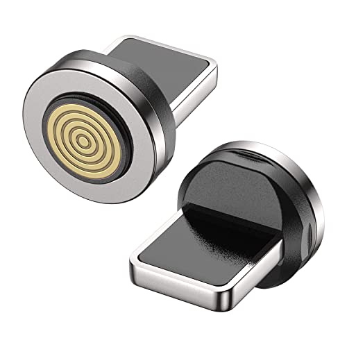 VAFOTON PD 20W Phone Super Fast Charging Cable Adapter [2-Pack], 9-Pin Super Fast Magnetic Connector Tip Heads 360° Rotating Magnetic Plug for iProducts von VAFOTON