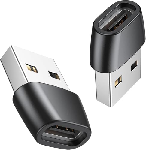VAFOTON USB C Adapter 2 Stück, USB C auf USB A dapter Kompatibel mit Smartphone von VAFOTON
