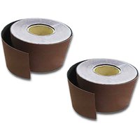 2x Schleifpapier Rollenschleifpapier P60 Klett 115mm Schleifrollen von VAGO- TOOLS