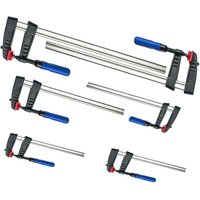 Leimzwinge Klemmzwinge Schraubzwinge 30080/500/800120mm je 2 Temperguss 6x von VAGO- TOOLS