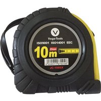 Maßband Bandmaß Rollmaßband 25mm breit Rollband m. Rücklauf Metermaß 1 Stück 10m von VAGO- TOOLS