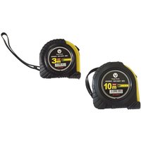 Maßband Messband Rollmaßband 3m/10m mit Rücklauf 2 tlg Set von VAGO- TOOLS