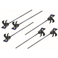 Schnellspannzwingen Einhandzwingen Klemmzwinge 450mm Allrounder 6 Stück Zwingen von VAGO- TOOLS