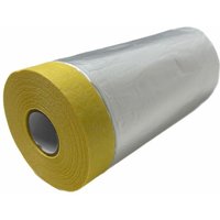 Schutzfolie Abdeckfolie Klebeband mit Folie Abklebeband 1100 mm x 33m /3 Rollen von VAGO- TOOLS