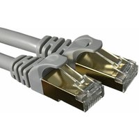 Patchkabel CAT7 Netzwerkkabel lan dsl grau Netzwerk Kabel RJ45 Ethernet 1m von VAGO- TOOLS