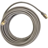 Patchkabel CAT7 Netzwerkkabel lan dsl grau Netzwerk Kabel RJ45 Ethernet 3m von VAGO- TOOLS