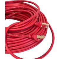 Vago-tools - Patchkabel CAT7 Netzwerkkabel lan dsl rot Netzwerk Kabel RJ45 Ethernet 5m von VAGO- TOOLS