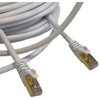 Patchkabel CAT7 Netzwerkkabel lan dsl weiss Netzwerk Kabel RJ45 Ethernet 1m von VAGO- TOOLS