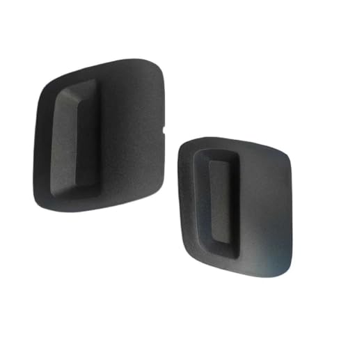 VAHAKKRMVM Abschlepphakenabdeckung Für Dacia Für Duster 2018-2022 Links&Rechts 2 Stück Grau Schwarz Ersatzteile 620721430R 620724861R Front Stoßstange Anhängerkupplung Öse Abdeckung(Schwarzes Set) von VAHAKKRMVM