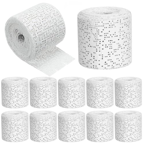VAIGU:OA Gibsbindenden zum Basteln - 12 Rollen 5cm*270cm Gipsbinden Gipsabdruck Set, Gipsbinde Rolle Schnell Trocknend für der Medizin oder im Modellbau Baby Bauch Modellbau Kunst VAIGU:OA Gibsbindenden zum Basteln - 12 Rollen 5cm*270cm Gipsbinden Gipsabdruck Set, Gipsbinde Rolle Schnell Trocknend für der Medizin oder im Modellbau Baby Bauch Modellbau Kunst von VAIGU:OA