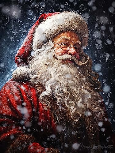 VAIIEYO DIY 5D Diamond Painting Bilder Weihnachtsmann, Diamond Painting Set, Painting by Numbers Diamond Home Wall Decor Painting Cross Stitch Diamond Decoration 40 x 50 cm-177 VAIIEYO DIY 5D Diamond Painting Bilder Weihnachtsmann, Diamond Painting Set, Painting by Numbers Diamond Home Wall Decor Painting Cross Stitch Diamond Decoration 40 x 50 cm-177 von VAIIEYO